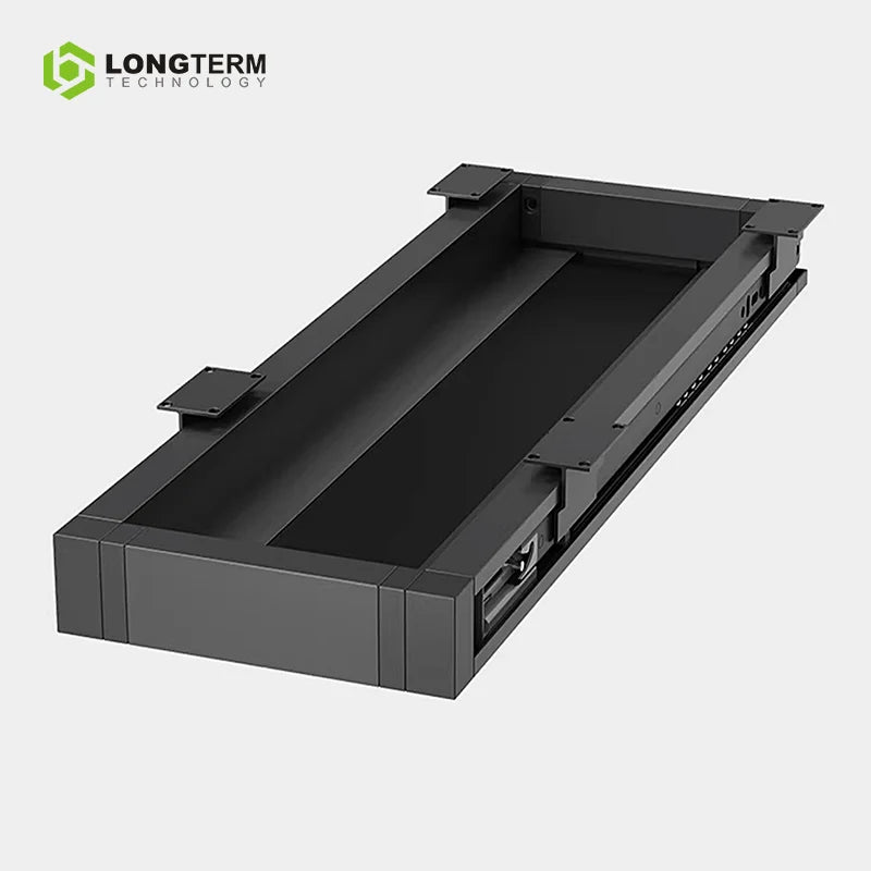 Top-Mounted Double Row Telescopic Trouser Rack Aluminum Alloy 35kg