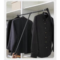 Soft-Close Hydraulic Wardrobe Cloth Lifter Hanger Aluminum Wall-Mount 15kg Black
